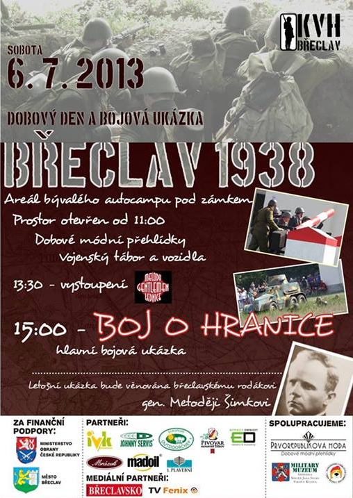 Plakát k akci BŘECLAV 1938